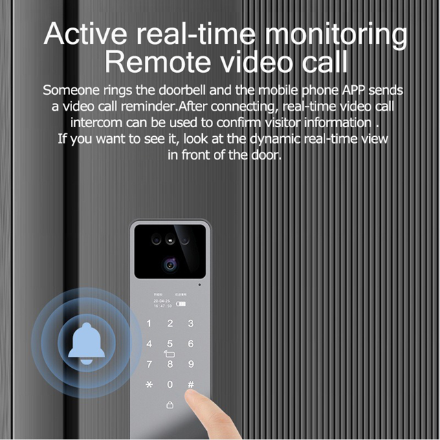 Smart WI-FI Door Handle (Face) Lock C4.2