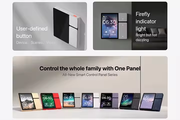 Smart 3.5 inch In-Wall Touch Screen Control Panel