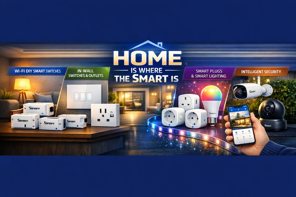 SONOFF smart switches and energy control devices