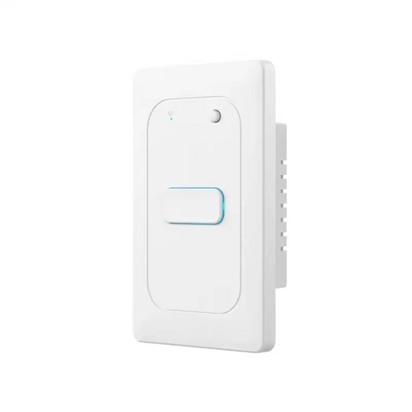 Smart WI-FI 1CH LED Light Button Switch | Live & Neutral / Live & No Neutral Wire | White