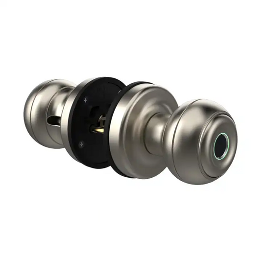 Smart Bluetooth Access Control Fingerprint Knob Door Handle Lock