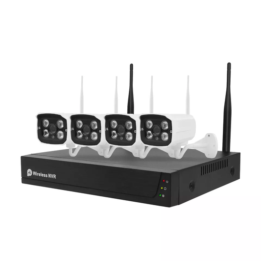 Smart Wi-Fi NVR CCTV Camera Kit (2 way audio) With 4 Outdoor Waterproof 5MP Cameras