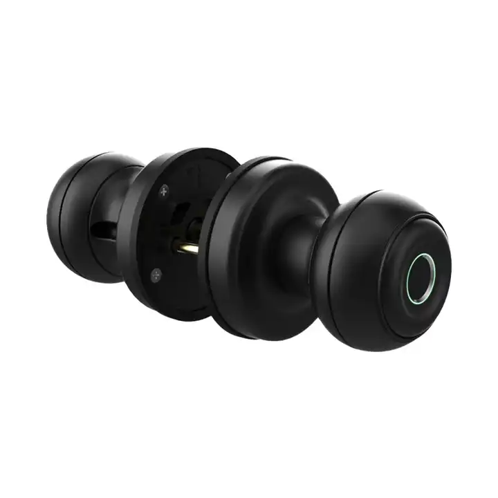 Smart Bluetooth Access Control Fingerprint Knob Door Handle Lock