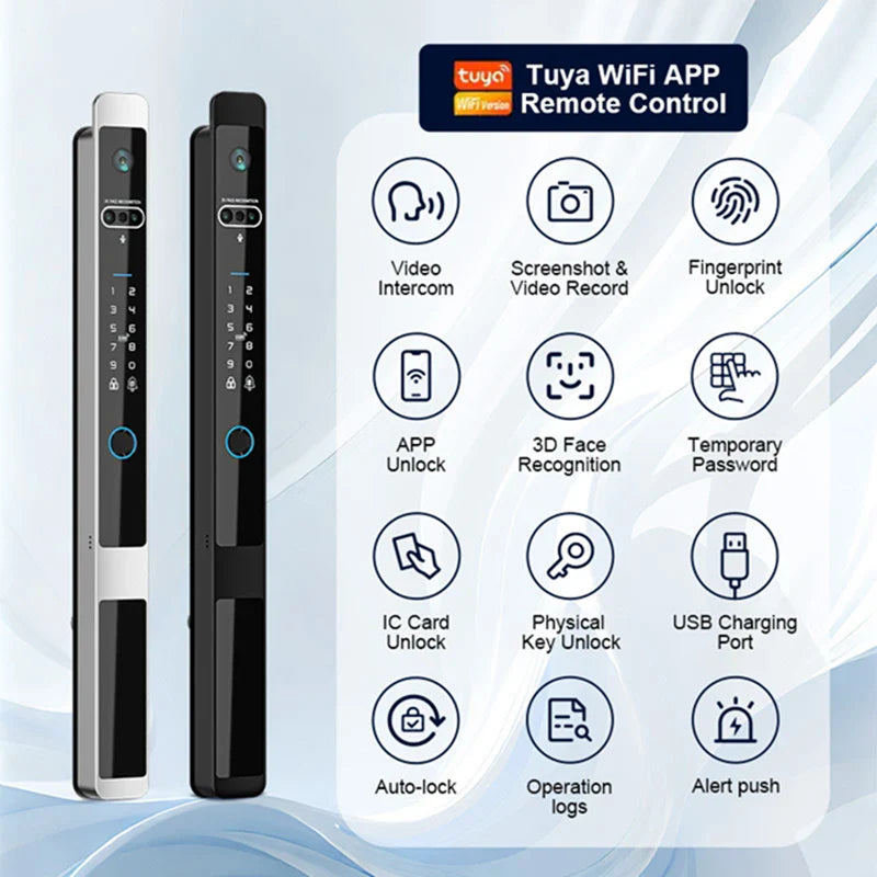 Smart WIFI Slim Lock - F8