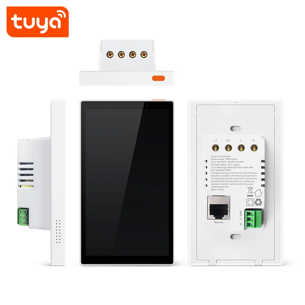Smart WIFI 5 inch In-Wall Touch Screen Control Panel