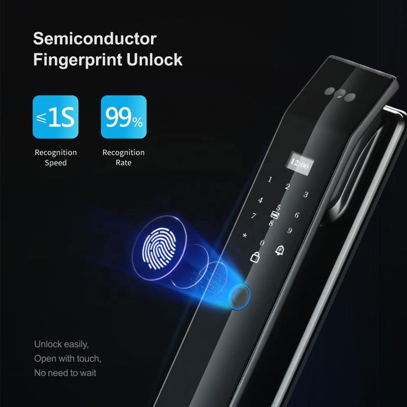 Smart WI-FI Door Handle (Face) D14 Lock