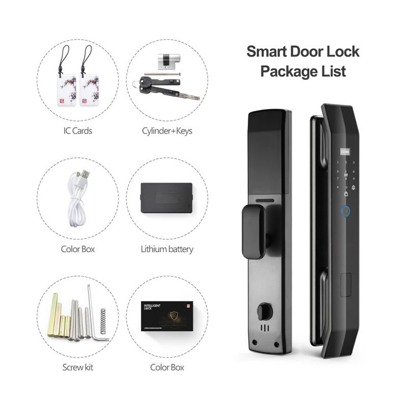 Smart WI-FI Door Handle (Face) D14 Lock