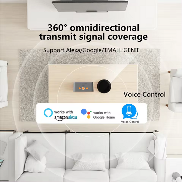 Smart WIFI Infrared IR Remote Controller w/ Temperature Humidity Sensor