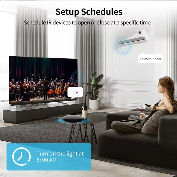 Smart WIFI Infrared IR Remote Controller w/ Temperature Humidity Sensor