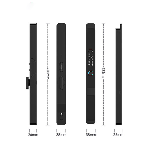 Smart WIFI Slim Lock - F8 (Waterproof)