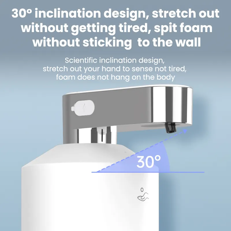 Electric Single Soap Foam Dispenser | 5V Rechargeable | 280ml refillable | Table top