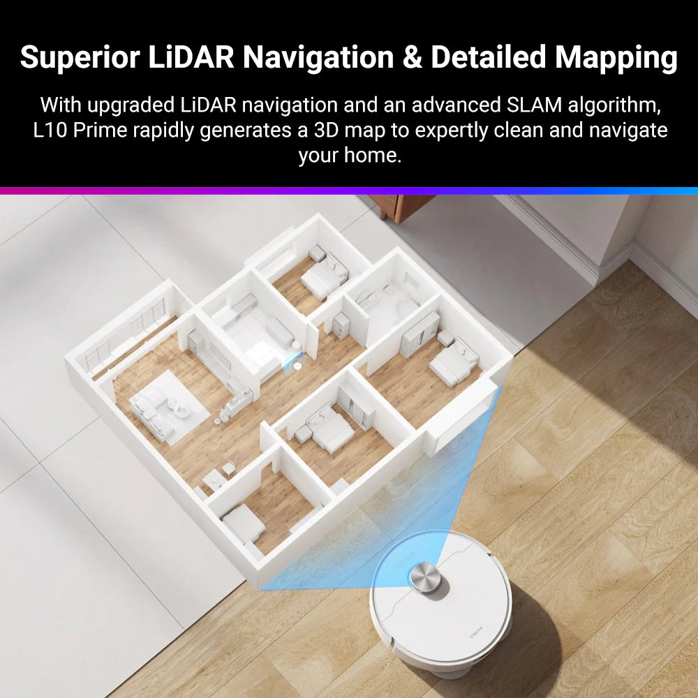 Dreame L10 Prime Robotic Vacuum and Mop