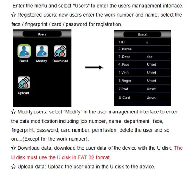Smart Wi-Fi Staff Access Control with Time Attendance 12V
