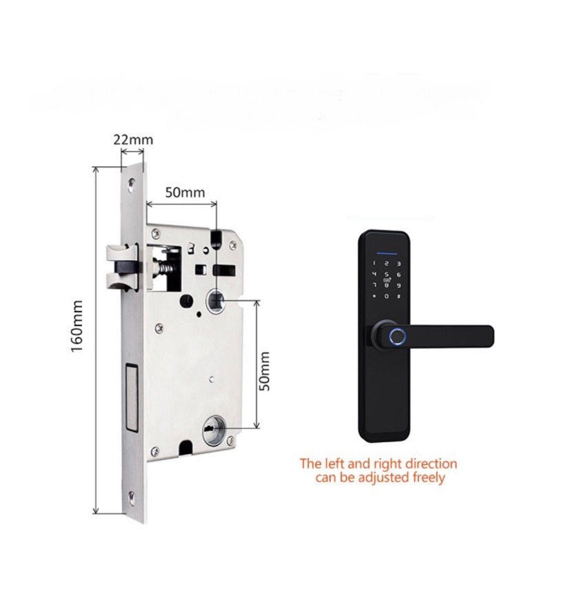 Smart Wi-Fi Door Lock - P8 (Silver)