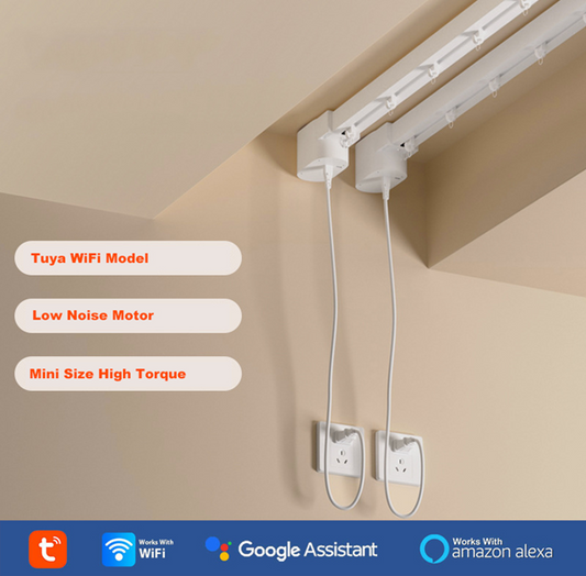 Smart motorised curtain track system product view
