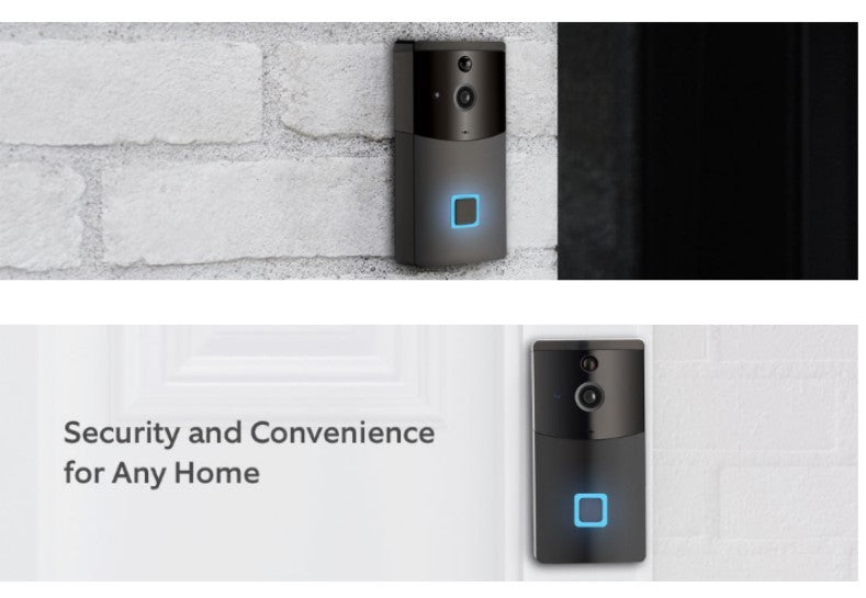 Smart WiFi Video Doorbell installation and use