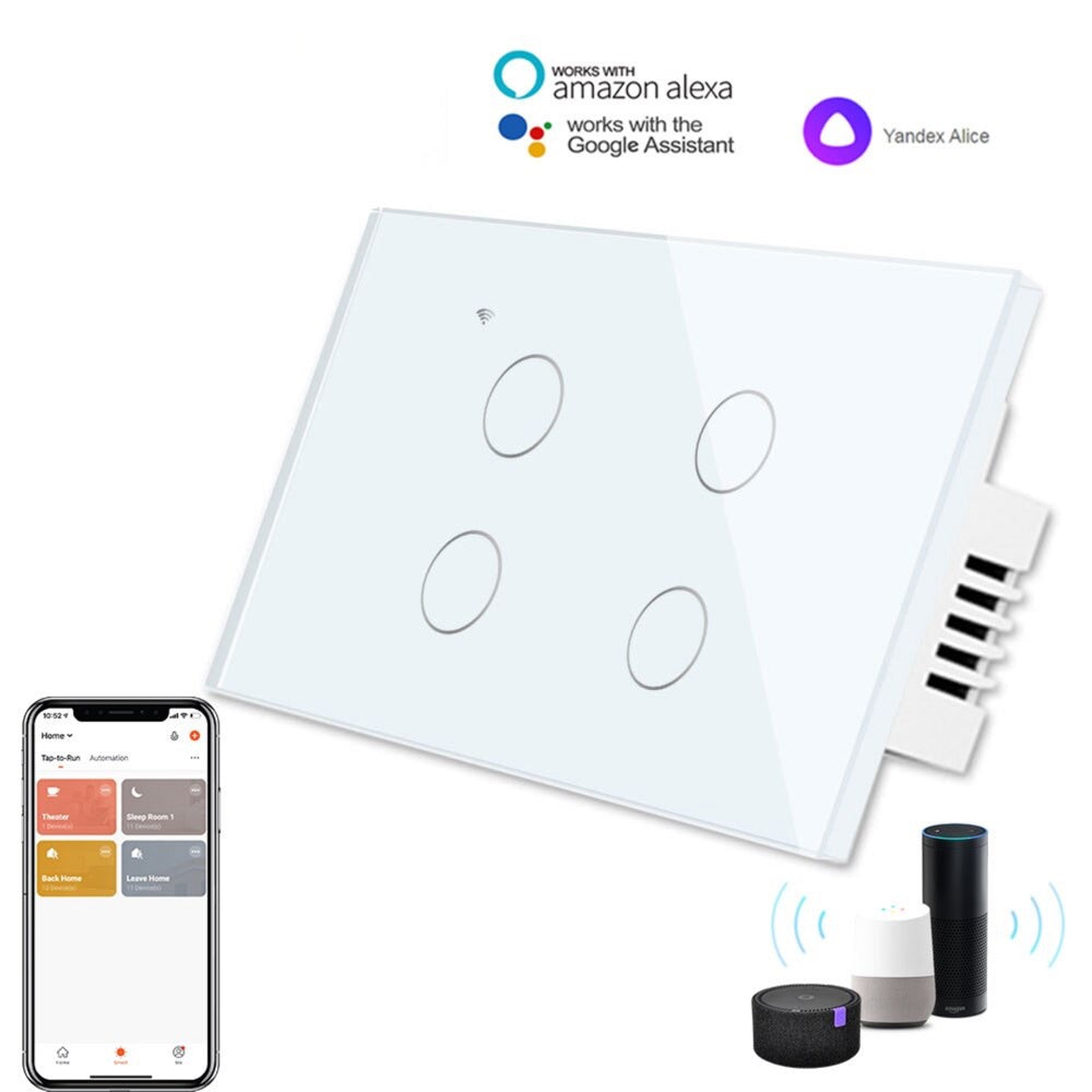 Smart Wi-Fi light switch G4 Neutral or No Neutral
