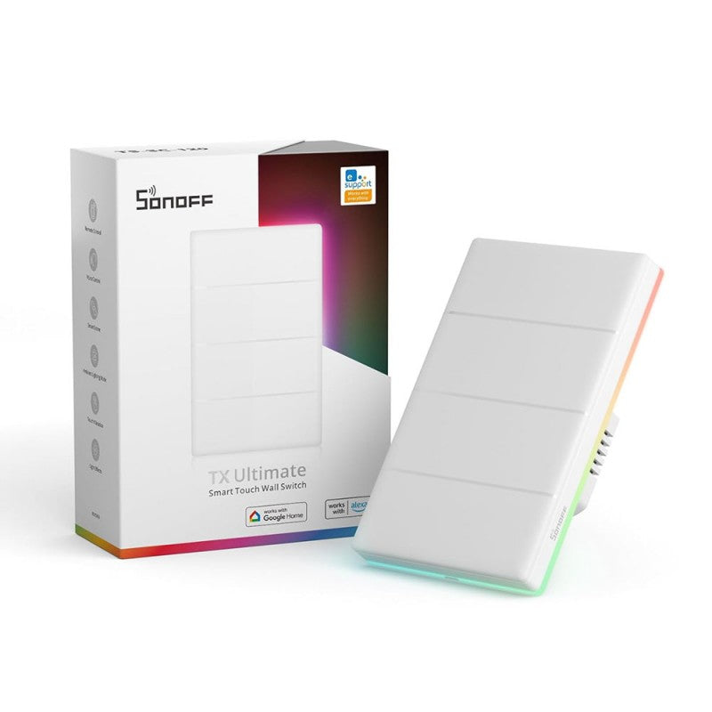 Sonoff TX Ultimate Smart Touch Wall Switch (1/2/3/4 Gang)