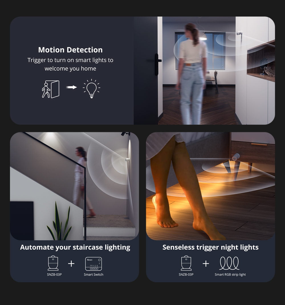 Sonoff Zigbee Motion Sensor SNZB-03P Smart Automation Sensor