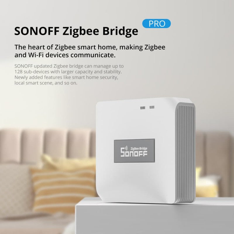 Sonoff Zigbee Bridge Pro Smart Hub (Connect up to 128 Devices)