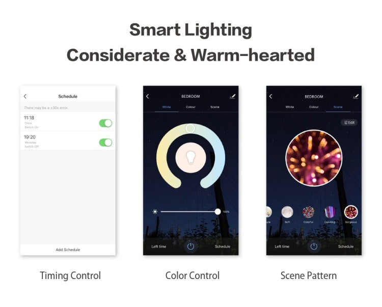 Smart 9W LED Wi-Fi Bulb + App