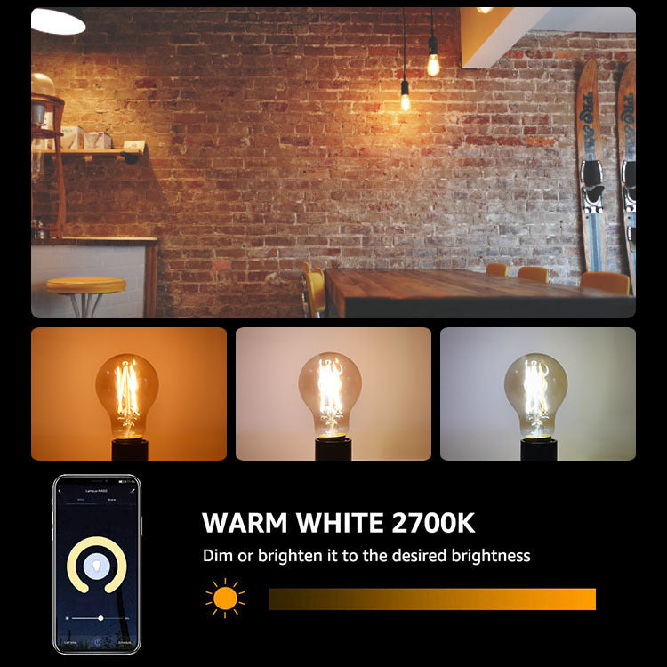 Smart 9W LED Wi-Fi Bulb + App