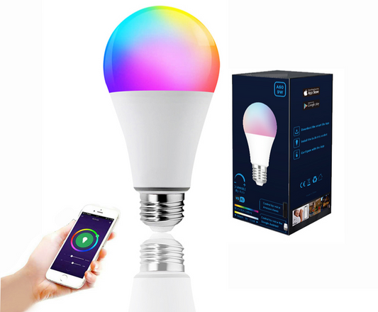 Smart 9W LED Wi-Fi Bulb + App