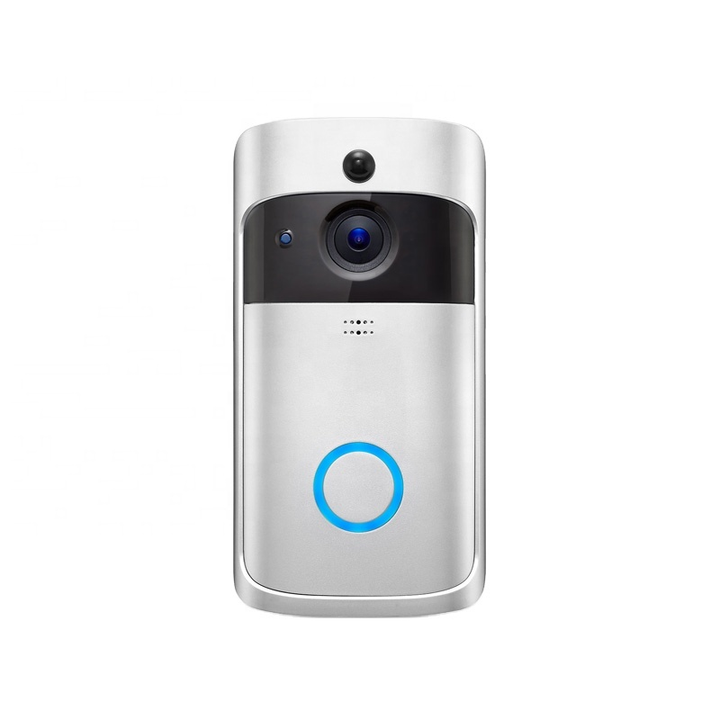 Smart Wi-Fi HD Video Doorbell with Chime Speaker