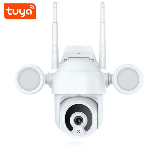 WIFI Control Waterproof Outdoor 5MP HD PTZ Floodlight CCTV Camera