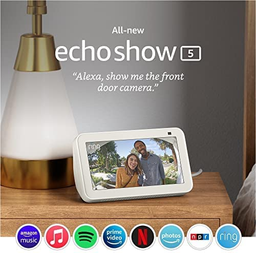 Echo Show 5 (3rd Gen 2023 release) Smart display with Alexa