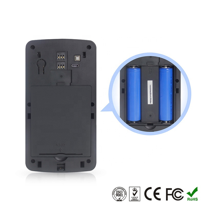 Smart Wi-Fi HD Video Doorbell with Chime Speaker