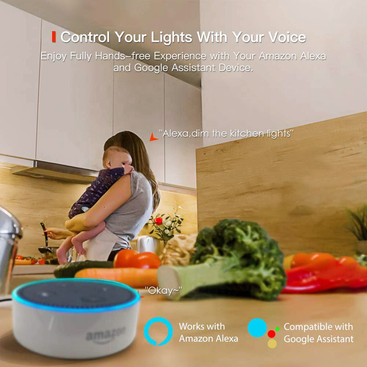 Smart 9W LED Wi-Fi Bulb + App