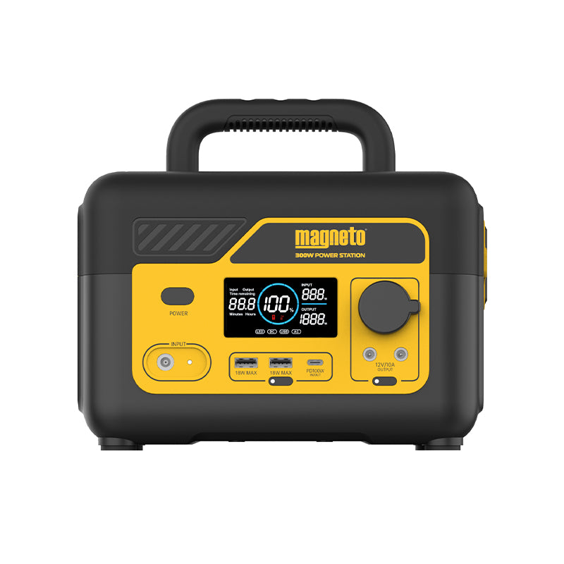 Magneto 1200W Portable Power Backup Station with Clearview LCD Display ...