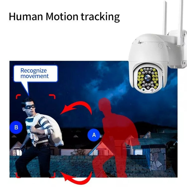 Waterproof Outdoor 5MP 4G PTZ CCTV Camera