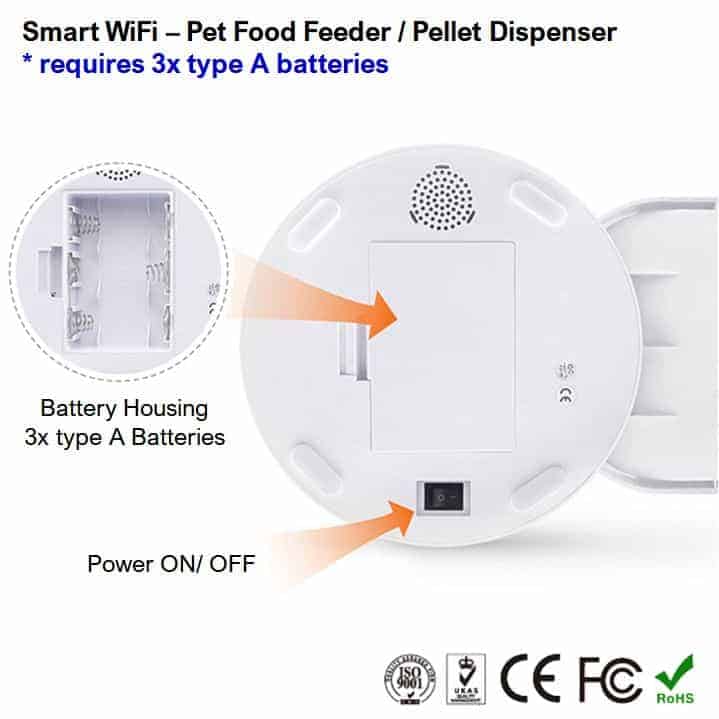 Smart Wi-Fi Pet Feeder