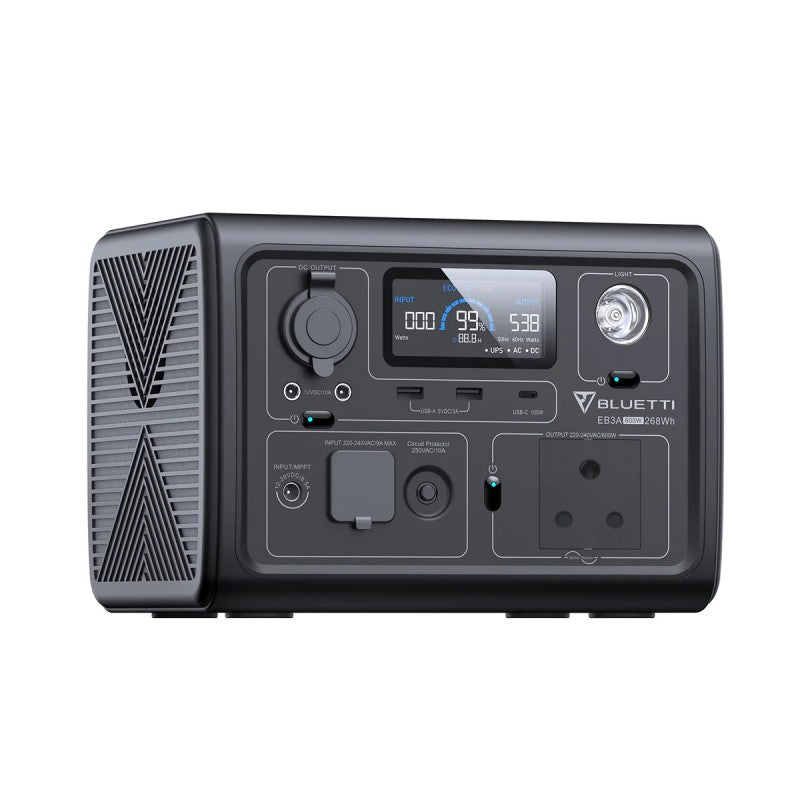 Bluetti EB3A 600W Portable Power Station 268WH
