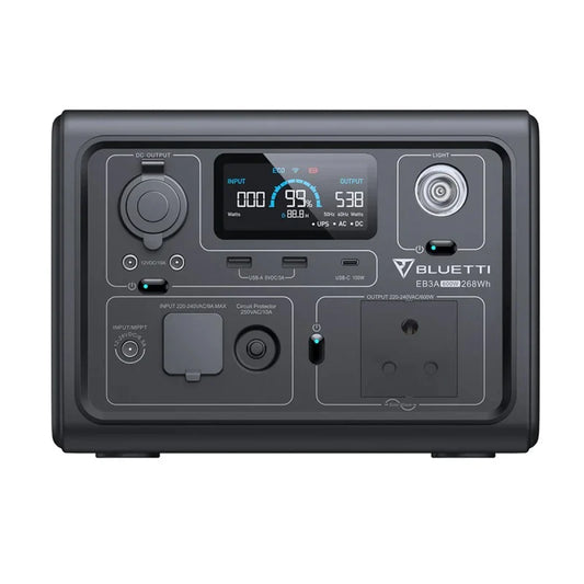 Bluetti EB3A 600W Portable Power Station 268WH