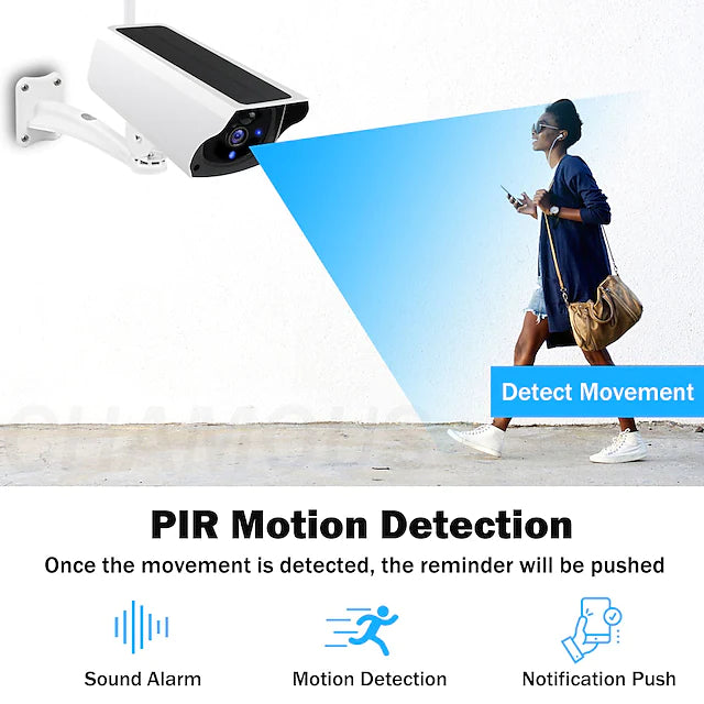 Solar Wi-Fi Outdoor 1080P HD Camera