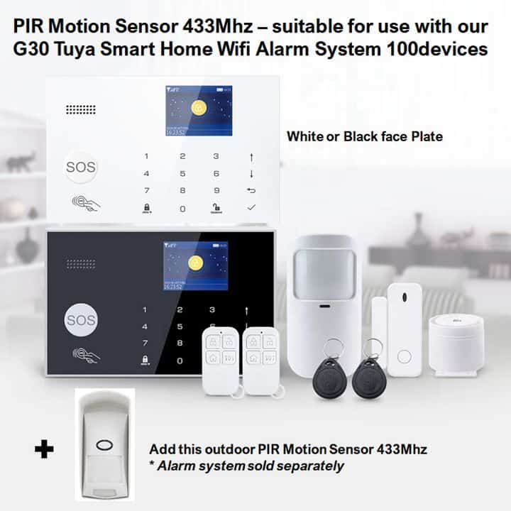 Smart Security Alarm Panel Kit