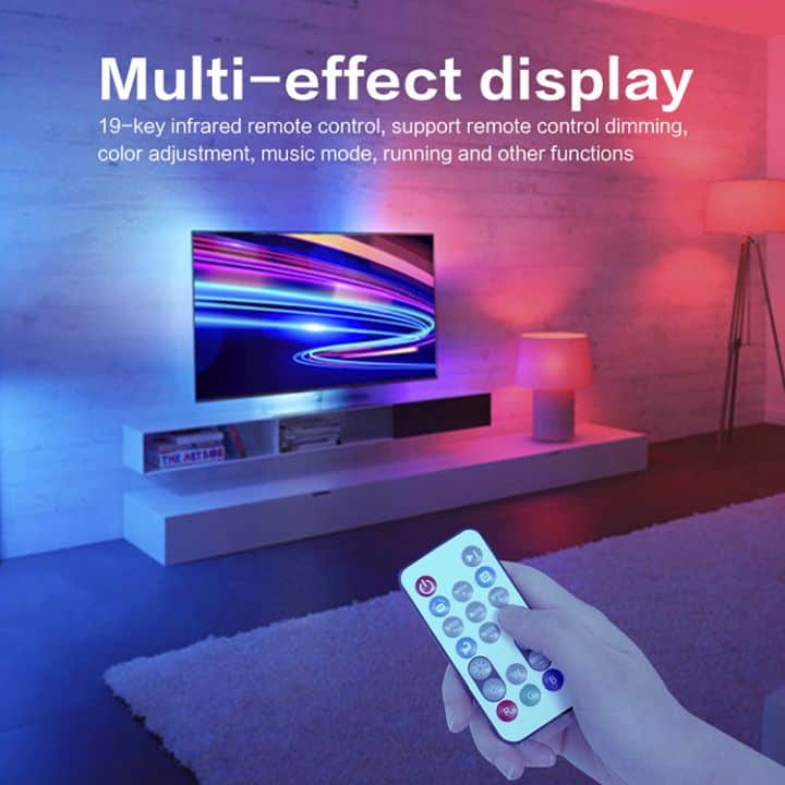 Smart 10m LED Strip Light 5050 RGBIC WiFi + Remote | Smart Life