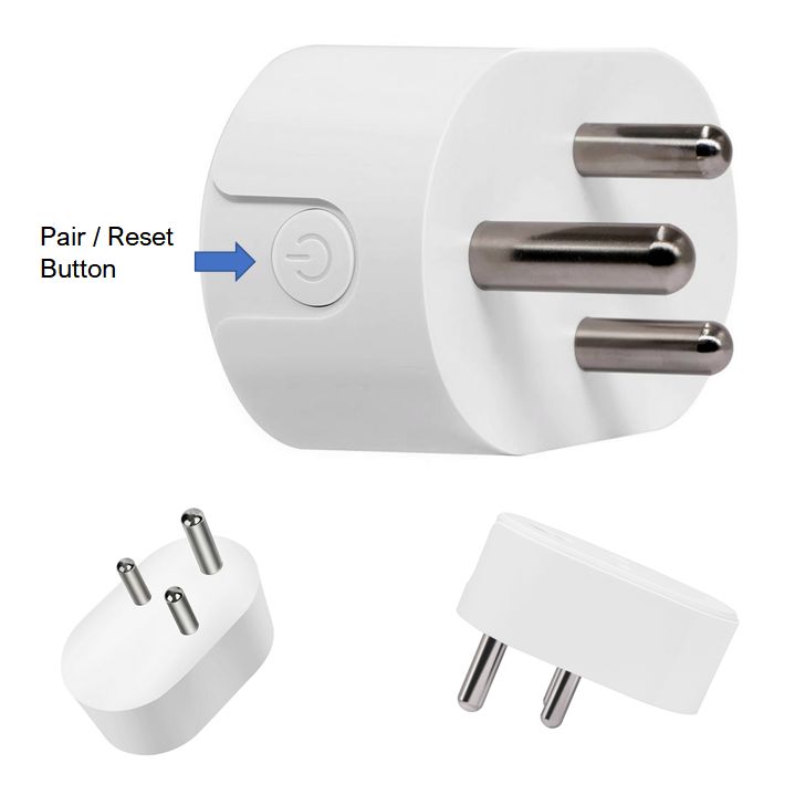 Smart WiFi Power Plug 2 & 3 Pin